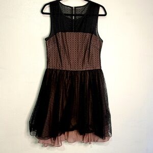 Betsey Johnson sleeveless fully-lined party dress, Sz 12.
